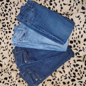 Lots of 4 size 6x Jeans